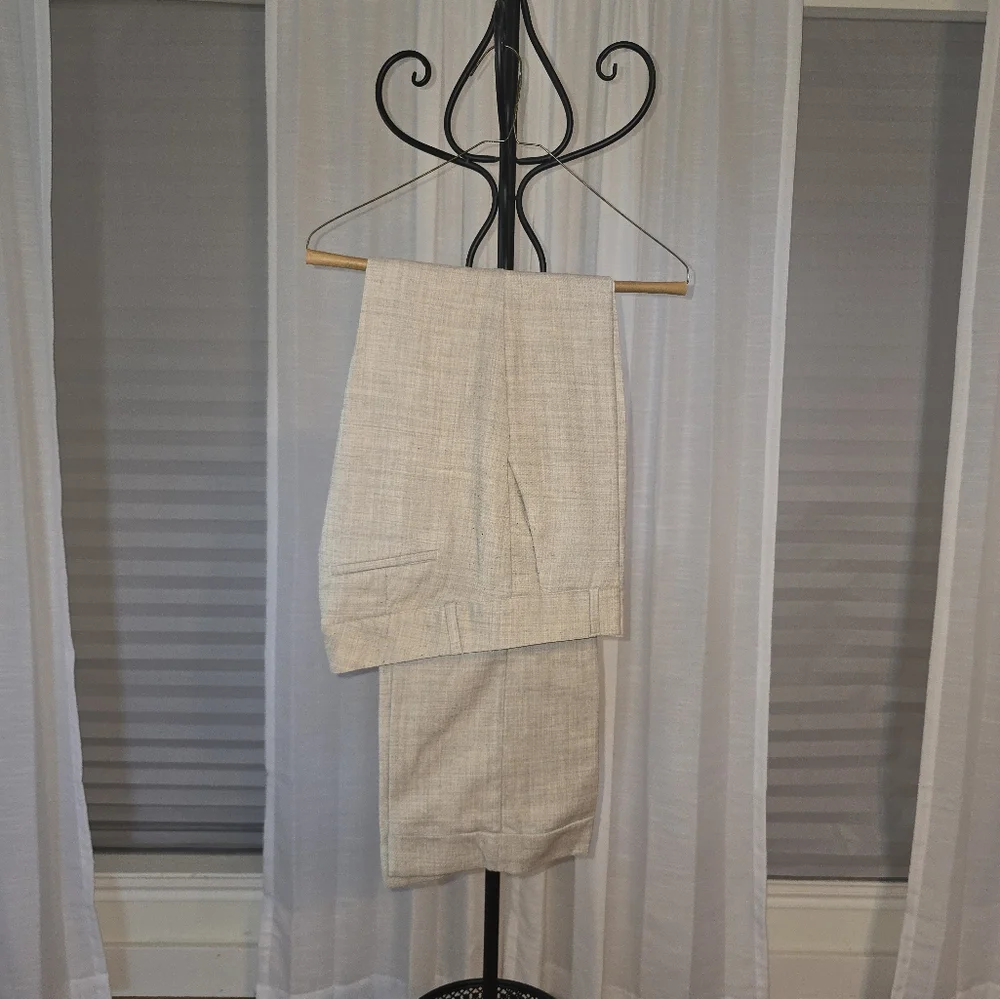 Banana Republic Subtle Gray Trousers sz 8 - Picture 4 of 11